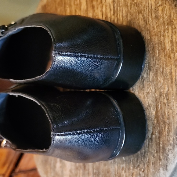 AEROSOLES leather loafers 7m black - Picture 7 of 11
